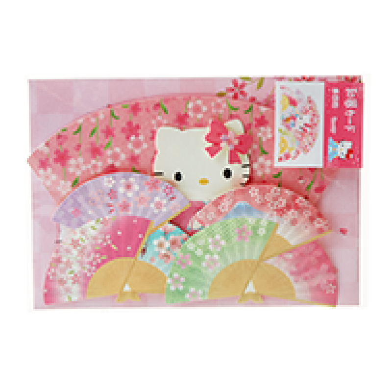 Hello Kitty 3D Paper Cutout Card